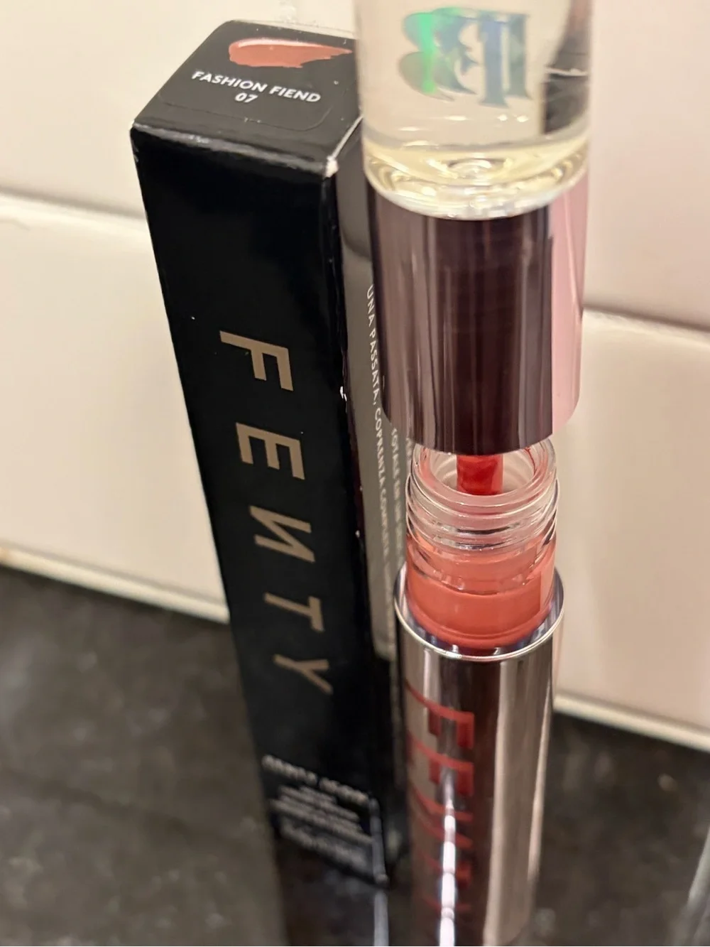 Fenty Beauty Fenty Icon Velvet Liquid Lipstick Shade: 07 Fashion Fiend - New